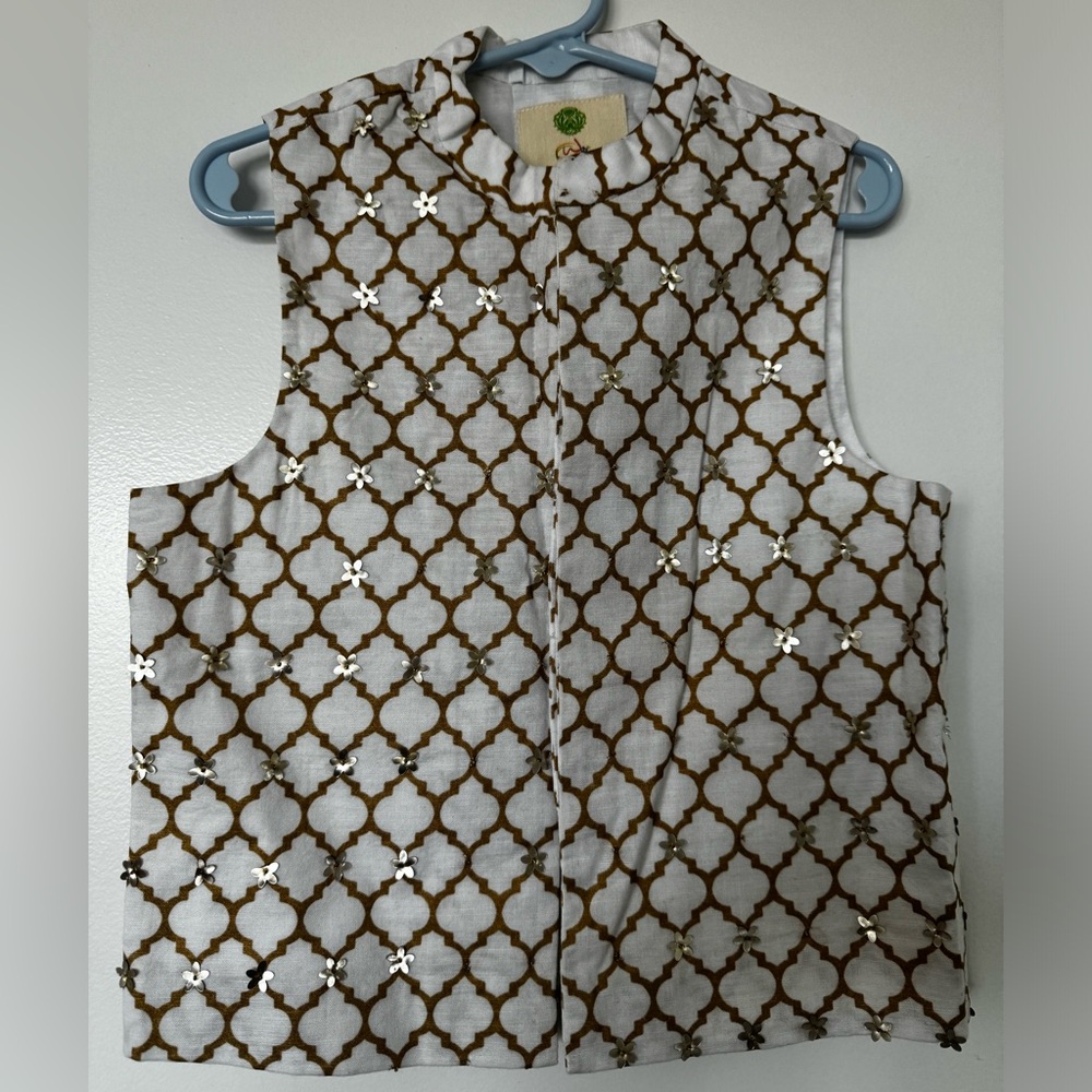 Boy's Waist Coat, 3-6M, Pakistani